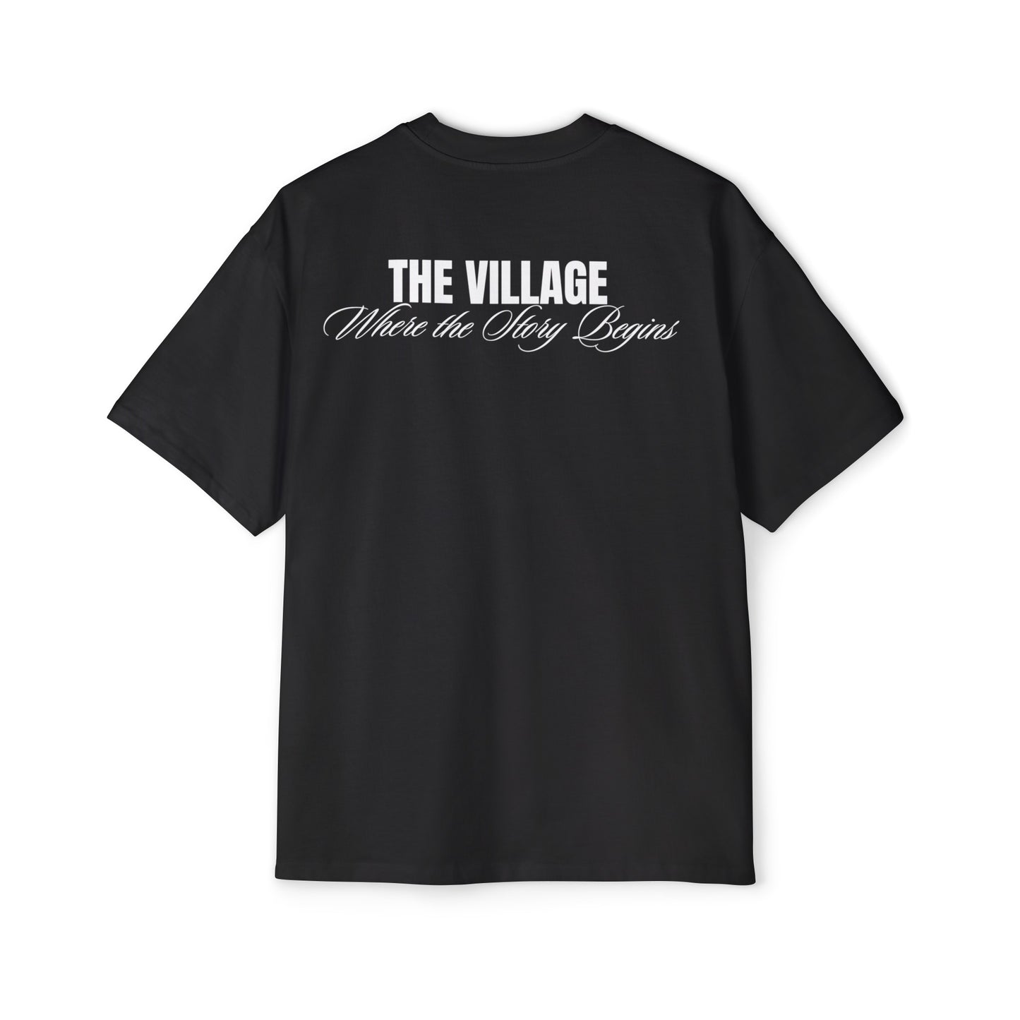 Origins Heavyweight Tee | The Village Edition - BLACK